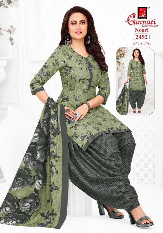 Ganpati noori patiyala vol-13 dress materials wholesaller